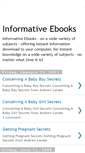 Mobile Screenshot of informative-ebooks.blogspot.com