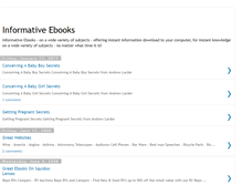 Tablet Screenshot of informative-ebooks.blogspot.com