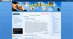 Desktop Screenshot of gadgy-zone.blogspot.com