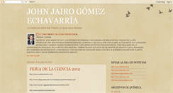 Desktop Screenshot of jjgecienciasupb.blogspot.com