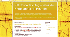 Desktop Screenshot of jornadasestudianteshistoriatucuman.blogspot.com