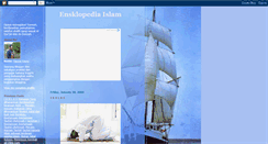 Desktop Screenshot of ensklopedia-islam.blogspot.com