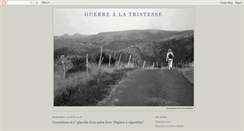 Desktop Screenshot of guerrealatristesse.blogspot.com