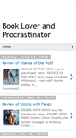 Mobile Screenshot of bookloverandprocrastinator.blogspot.com