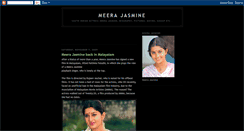 Desktop Screenshot of meerajasmine-photos.blogspot.com