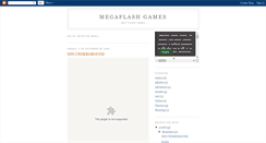 Desktop Screenshot of megaflashgames.blogspot.com