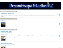 Tablet Screenshot of dreamscapestudiosaz.blogspot.com