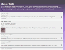 Tablet Screenshot of clusterkate.blogspot.com