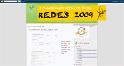 Desktop Screenshot of padelredes.blogspot.com