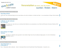 Tablet Screenshot of eveandcate.blogspot.com