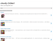Tablet Screenshot of chomeychomey.blogspot.com
