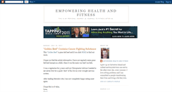 Desktop Screenshot of empoweringhealth.blogspot.com