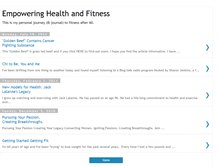 Tablet Screenshot of empoweringhealth.blogspot.com