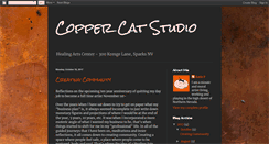 Desktop Screenshot of coppercatstudio.blogspot.com
