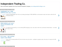 Tablet Screenshot of independenttradingco.blogspot.com