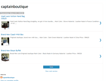 Tablet Screenshot of captainboutique.blogspot.com