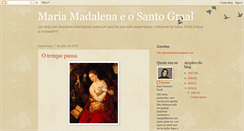 Desktop Screenshot of mariamadalenaeosantograal.blogspot.com