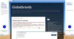 Desktop Screenshot of globalbrands.blogspot.com