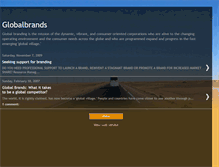 Tablet Screenshot of globalbrands.blogspot.com