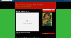 Desktop Screenshot of nowomennocry-bobmarley.blogspot.com