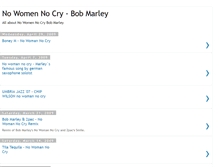 Tablet Screenshot of nowomennocry-bobmarley.blogspot.com