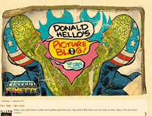 Tablet Screenshot of donaldhellostudio.blogspot.com