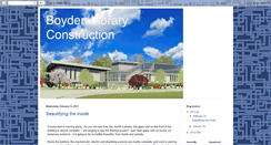 Desktop Screenshot of boydenlibrary.blogspot.com