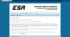 Desktop Screenshot of emersonsportsacademy.blogspot.com