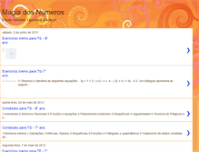 Tablet Screenshot of magiadosnumerosesfd.blogspot.com