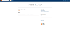 Desktop Screenshot of indianmasala.blogspot.com