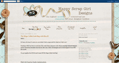 Desktop Screenshot of happyscrapgirldesigns.blogspot.com