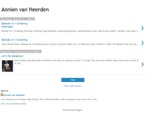 Tablet Screenshot of annienvanheerden.blogspot.com