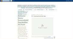 Desktop Screenshot of meditation-energy.blogspot.com