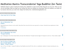 Tablet Screenshot of meditation-energy.blogspot.com