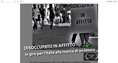 Desktop Screenshot of disoccupatoinaffitto.blogspot.com