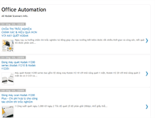 Tablet Screenshot of officceautomation.blogspot.com