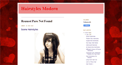 Desktop Screenshot of hairstylesmodern.blogspot.com