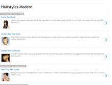 Tablet Screenshot of hairstylesmodern.blogspot.com