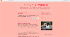 Desktop Screenshot of jolenesworld.blogspot.com