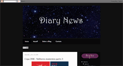 Desktop Screenshot of marissa-diarynews.blogspot.com
