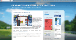 Desktop Screenshot of guadalinforosal.blogspot.com