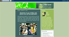 Desktop Screenshot of lime-zone.blogspot.com