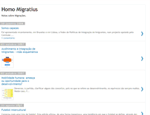 Tablet Screenshot of homomigratius.blogspot.com