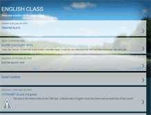 Tablet Screenshot of englishclass-tresfonts.blogspot.com