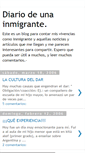Mobile Screenshot of diariodeunainmigrante.blogspot.com