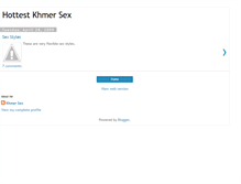 Tablet Screenshot of khmerhotsex.blogspot.com