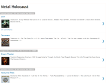 Tablet Screenshot of metal-holocaust.blogspot.com