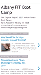 Mobile Screenshot of albanyfitbootcamp.blogspot.com