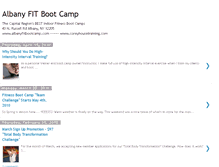 Tablet Screenshot of albanyfitbootcamp.blogspot.com