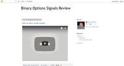 Desktop Screenshot of binaryoptionsignalsreview.blogspot.com